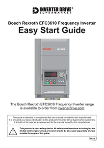 Bosch Rexroth EFC3610 Easy Start Guide
