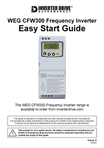 WEG CFW300 Easy Start Guide