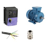 Photo of 7.5kW 400V IP66 Inverter, Universal 4 Pole Motor &amp; EMC Cable Kit