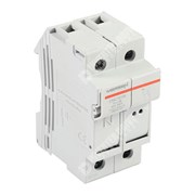 Photo of Mersen CMC 1 Pole Fuse Holder and Neutral Link for 10mm x 38mm Barrel Fuses to 32A 