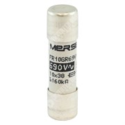 Photo of Mersen (Ferraz) FR10GR69V10, 10A High Speed 10mm x 38mm Fuse