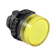 Photo of WEG Pilot Light Lens, Diffused Yellow, for 22mm hole (no flange)