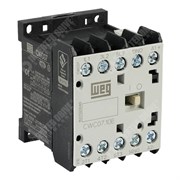 Photo of WEG CWC0 3 Pole Mini Contactor 7A (AC3) 3kW/400V, 110VAC Coil 1NO Aux