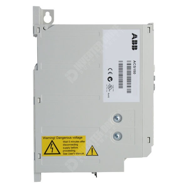 Photo of ABB ACS150 0.37kW 230V 1ph to 3ph AC Inverter Drive, DBr, C3 EMC