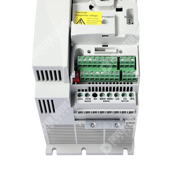 Photo of ABB ACS355 4kW 230V 3ph to 3ph AC Inverter Drive, DBr, STO, C3 EMC