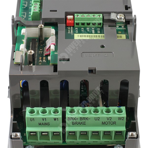 Photo of ABB ACS550 IP21 1.5kW/2.2kW 400V 3ph AC Inverter Drive, HMI, DBr, C2 EMC