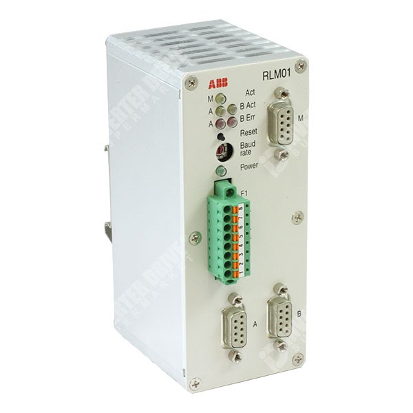 Abb 3bdz000398r1 Rlm01 Profibus Redundancy Link Module Spare Parts For Ac Drives