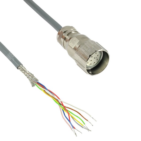 Photo of Baumer Encoder Cable, 5m, 12 pin, M23 radial connector