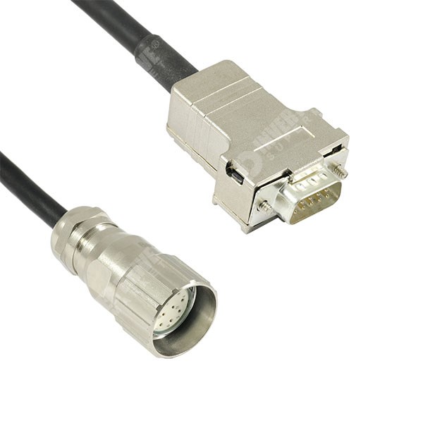Photo of Baumer Programming Lead for Z-PA-EI programmers to EIL580P Encoder with M23 Connector