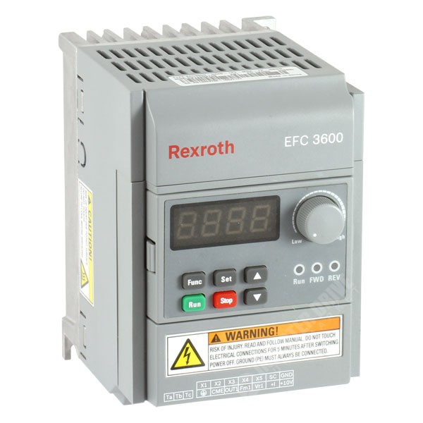 Photo of Bosch Rexroth EFC3600 0.37kW 230V 1ph to 3ph AC Inverter Drive, C3 EMC