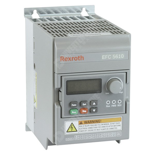 Photo of Bosch Rexroth EFC5610 0.37kW 400V 3ph AC Inverter Drive, HMI, DBr, C3 EMC