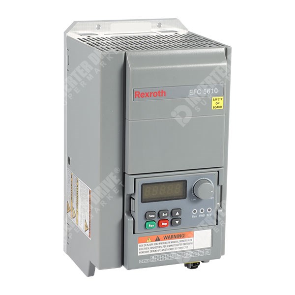 Photo of Bosch Rexroth EFC5610 Cold Plate 4kW 400V 3ph AC Inverter, DBr, STO, C3 EMC