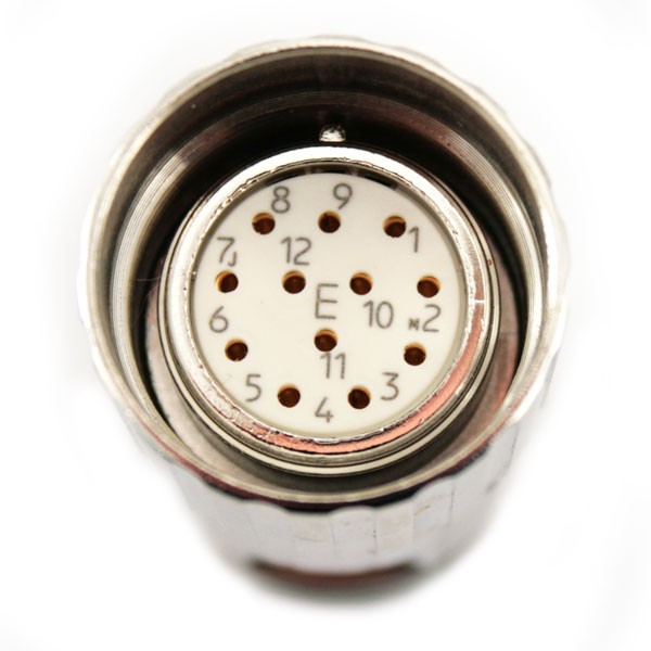 Photo of Connector for Resolver Cable fitted to ACG/ACM2n, Servo Motor