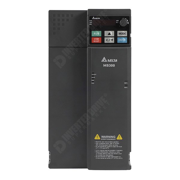 Photo of Delta MS300 IP20 15kW 400V 3ph AC Inverter, DBr, STO, C2 EMC