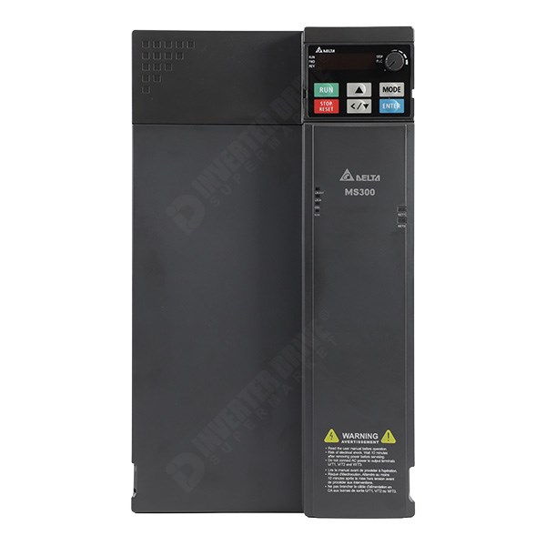 Photo of Delta MS300 IP20 22kW 400V 3ph AC Inverter, DBr, STO, C2 EMC