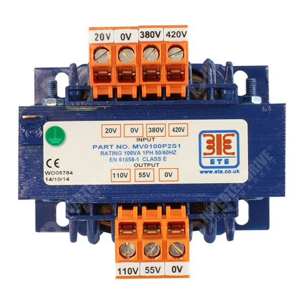 Photo of ETE - Control Circuit Transformer - 420V/110V 100VA 