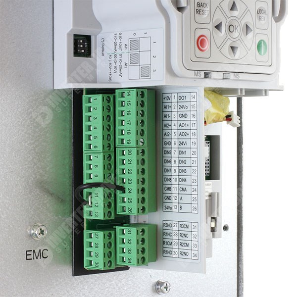 Photo of Eaton DG1 IP54 45kW/55kW 400V 3ph AC Inverter Drive, DBr, STO, C2 EMC.