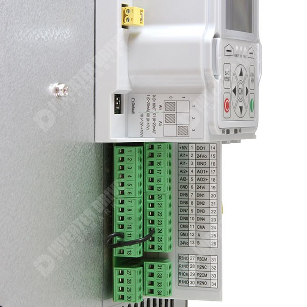 Photo of Eaton DG1 IP54 90kW/110kW 400V 3ph AC Inverter Drive, DBr, STO, C2 EMC
