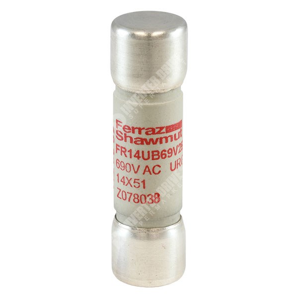Mersen (Ferraz) 25A High Speed 14mm x 51mm AC Fuse G1017204 Fuses for