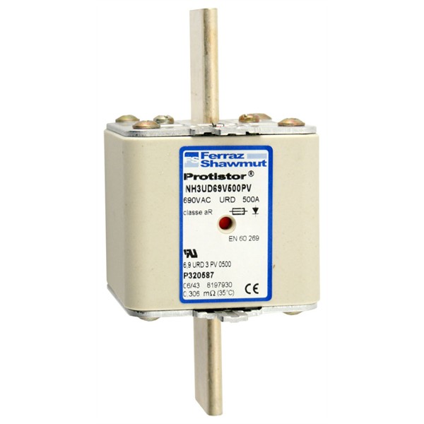500A High Speed AC Fuse - NH3 - Fuses for DC Drives