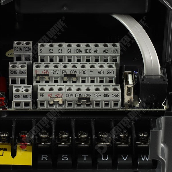 Photo of IMO HD2 IP20 5.5kW 400V 3ph AC Inverter Drive, DBr, STO, C3 EMC