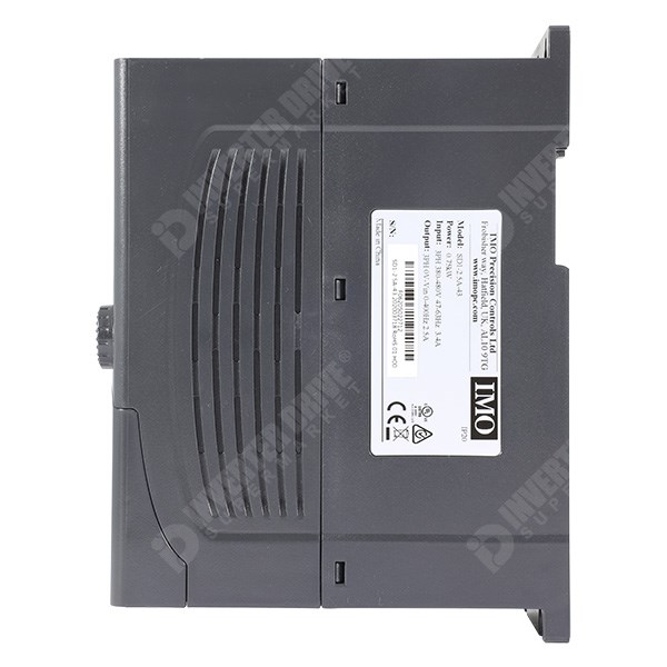 Photo of IMO SD1 2.2kW 230V 1ph to 3ph AC Inverter Drive, DBr, STO, Unfiltered