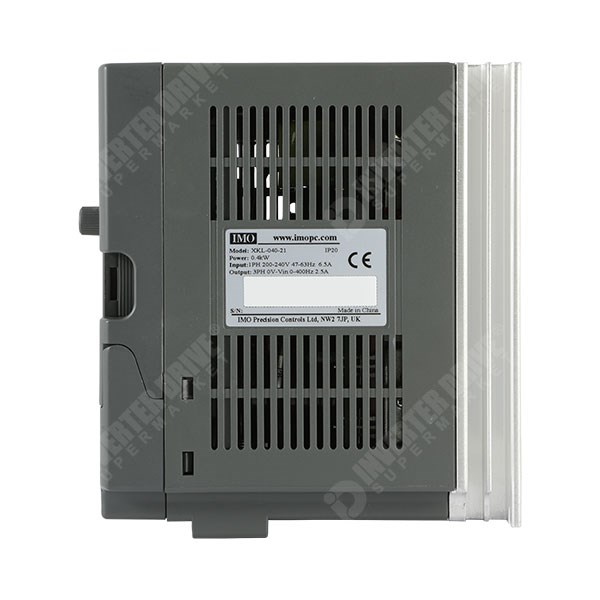 Photo of IMO iDrive2 0.4kW 230V 1ph to 3ph AC Inverter Drive, DBr, Unfiltered