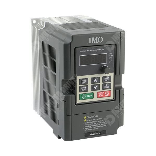 Photo of IMO iDrive2 0.75kW 230V 1ph to 3ph AC Inverter Drive, DBr, Unfiltered