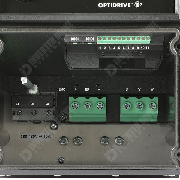 Photo of Invertek Optidrive E3 IP66 Indoor/Outdoor 15kW 400V 3ph AC Inverter Drive, DBr, C1 EMC