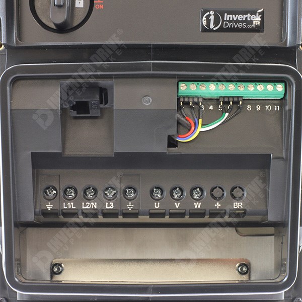 Photo of Invertek Optidrive E3 IP66 4kW 230V 1ph to 3ph AC Inverter Drive, SW, Unfiltered