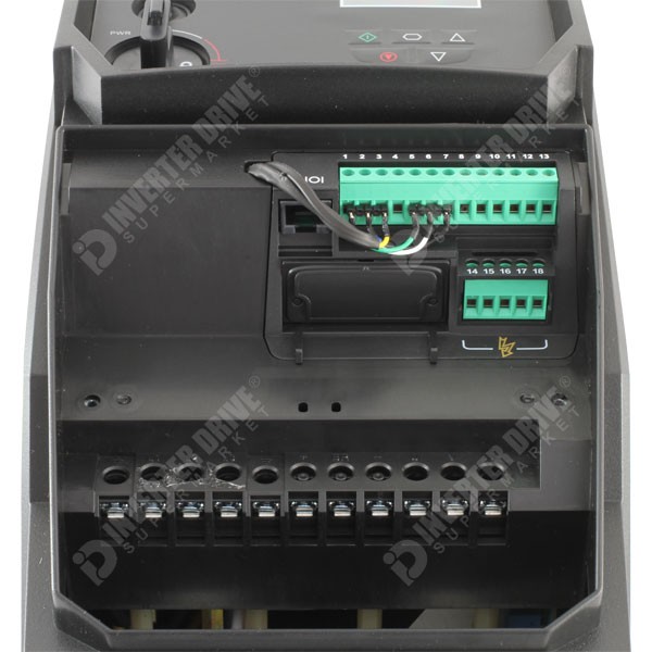 Photo of Invertek Optidrive P2 IP66 7.5kW 400V 3ph - AC Inverter Drive, DBr, STO, C2 EMC
