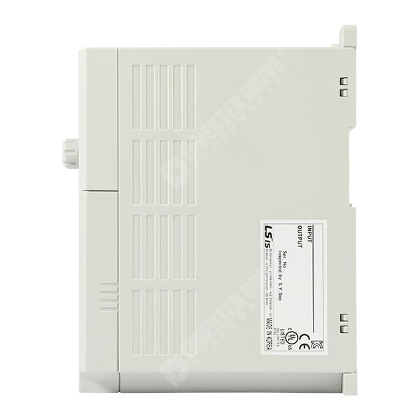 Photo of LS M100 0.75kW 230V 1ph to 3ph AC Inverter Drive, C2 EMC
