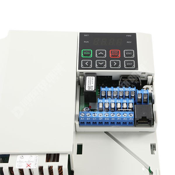 Photo of LS S100 IP20 4kW/5.5kW 400V 3ph AC Inverter Drive, DBr, STO, C3 EMC
