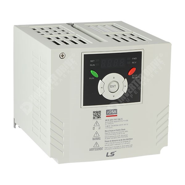 Photo of LS Starvert iG5A 2.2kW 400V AC Inverter Drive, DBr, Unfiltered