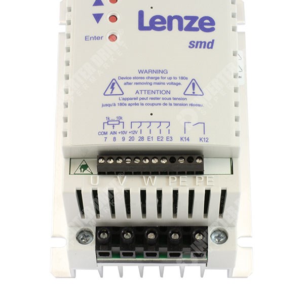 Lenze Inverter ESMD371X2SFA 0.37 KW 1PH to 3PH 230/240V 