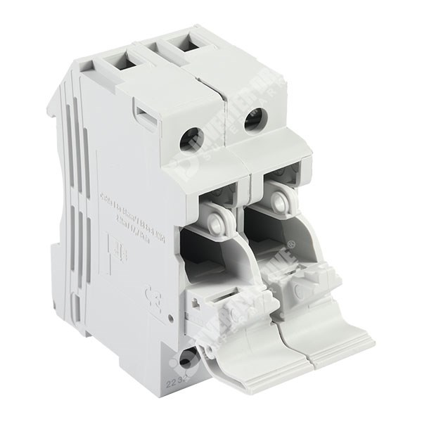 Photo of Mersen CMC 2 Pole Fuse Holder suitable for 10mm x 38mm Barrel Fuses up to 32A