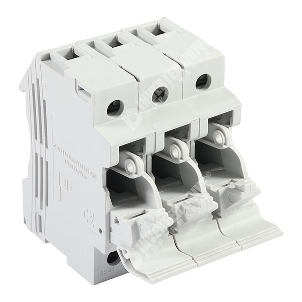 Photo of  Mersen CMC 3 Pole Fuse Holder suitable for 10mm x 38mm Barrel Fuses up to 32A