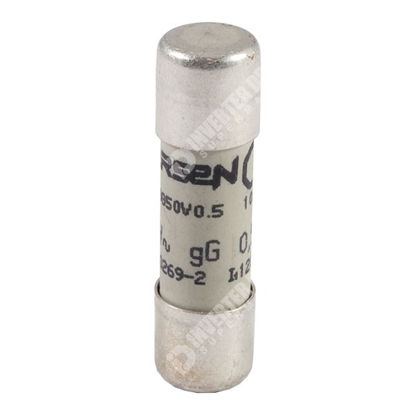 Photo of Mersen 0.5A 500Vac 10mm x 38mm gG General Purpose Fuse