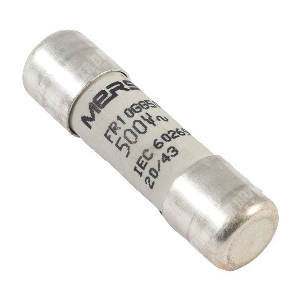 Photo of Mersen 1A 500Vac 10mm x 38mm gG General Purpose Fuse (10 pack)
