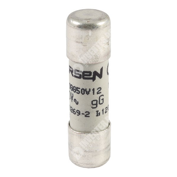 Photo of Mersen 12A 500Vac 10mm x 38mm gG General Purpose Fuse (10 pack)
