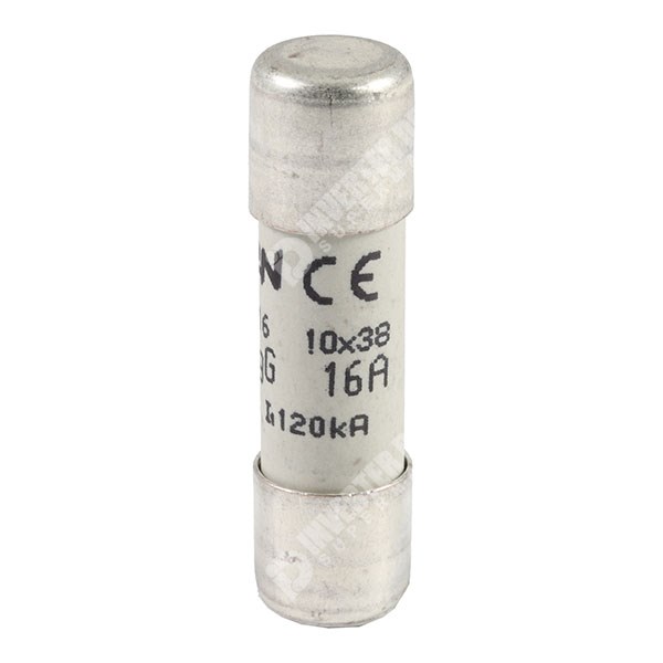 Photo of Mersen 16A 500Vac 10mm x 38mm gG General Purpose Fuse (10 pack)