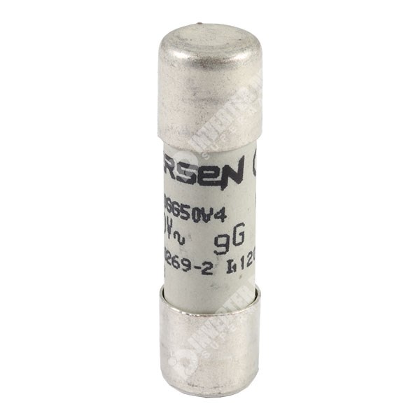 Photo of Mersen 4A 500Vac 10mm x 38mm gG General Purpose Fuse (10 pack)