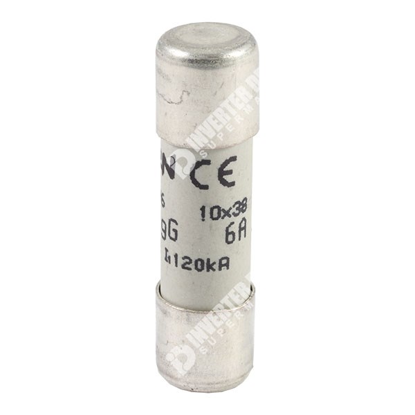 Photo of Mersen 6A 500Vac 10mm x 38mm gG General Purpose Fuse (10 pack)