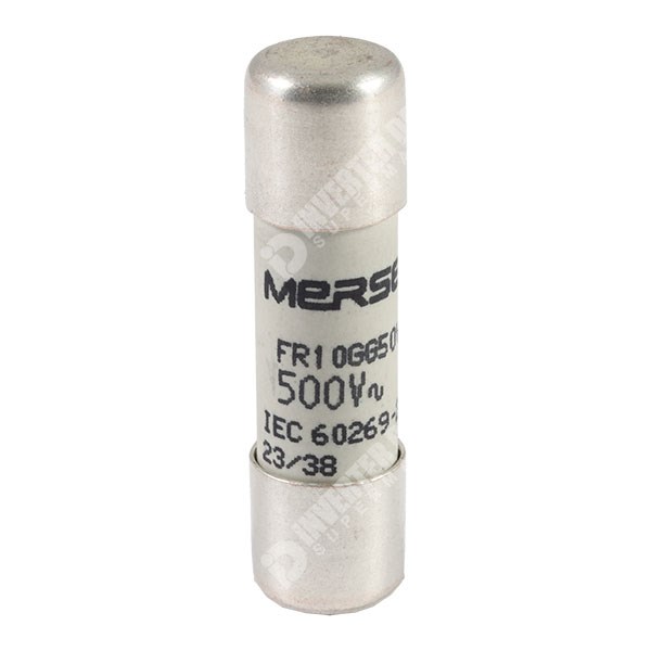 Photo of Mersen 8A 500Vac 10mm x 38mm gG General Purpose Fuse (10 pack)