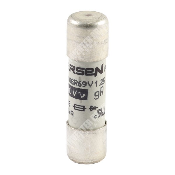 Photo of Mersen 1.25A 690Vac 10mm x 38mm gR High Speed Fuse (10 pack)