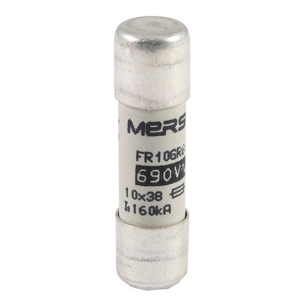 Photo of Mersen 10A 690Vac 10mm x 38mm gR High Speed Fuse (10 pack)