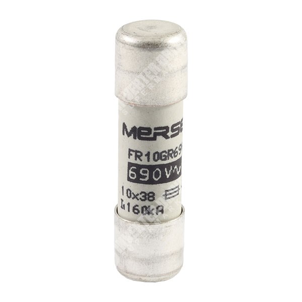 Photo of Mersen 12.5A 690Vac 10mm x 38mm gR High Speed Fuse (10 pack)