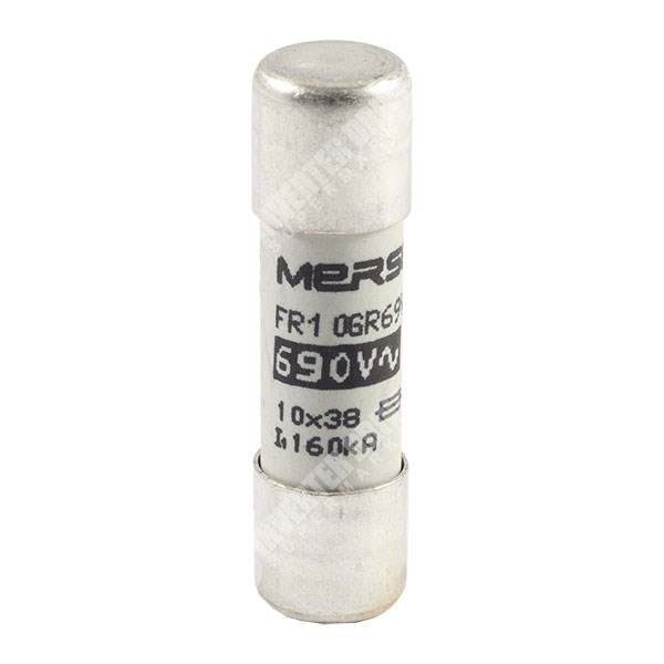Photo of Mersen 6A 690Vac 10mm x 38mm gR High Speed Fuse (10 pack)