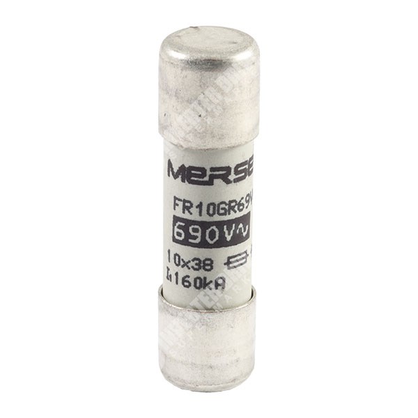 Photo of Mersen 8A 690Vac 10mm x 38mm gR High Speed Fuse (10 pack)