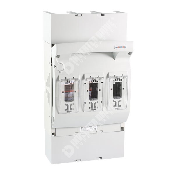 Photo of Mersen Terminal Cover Set for 3 Pole NH2 Fuse Holder 